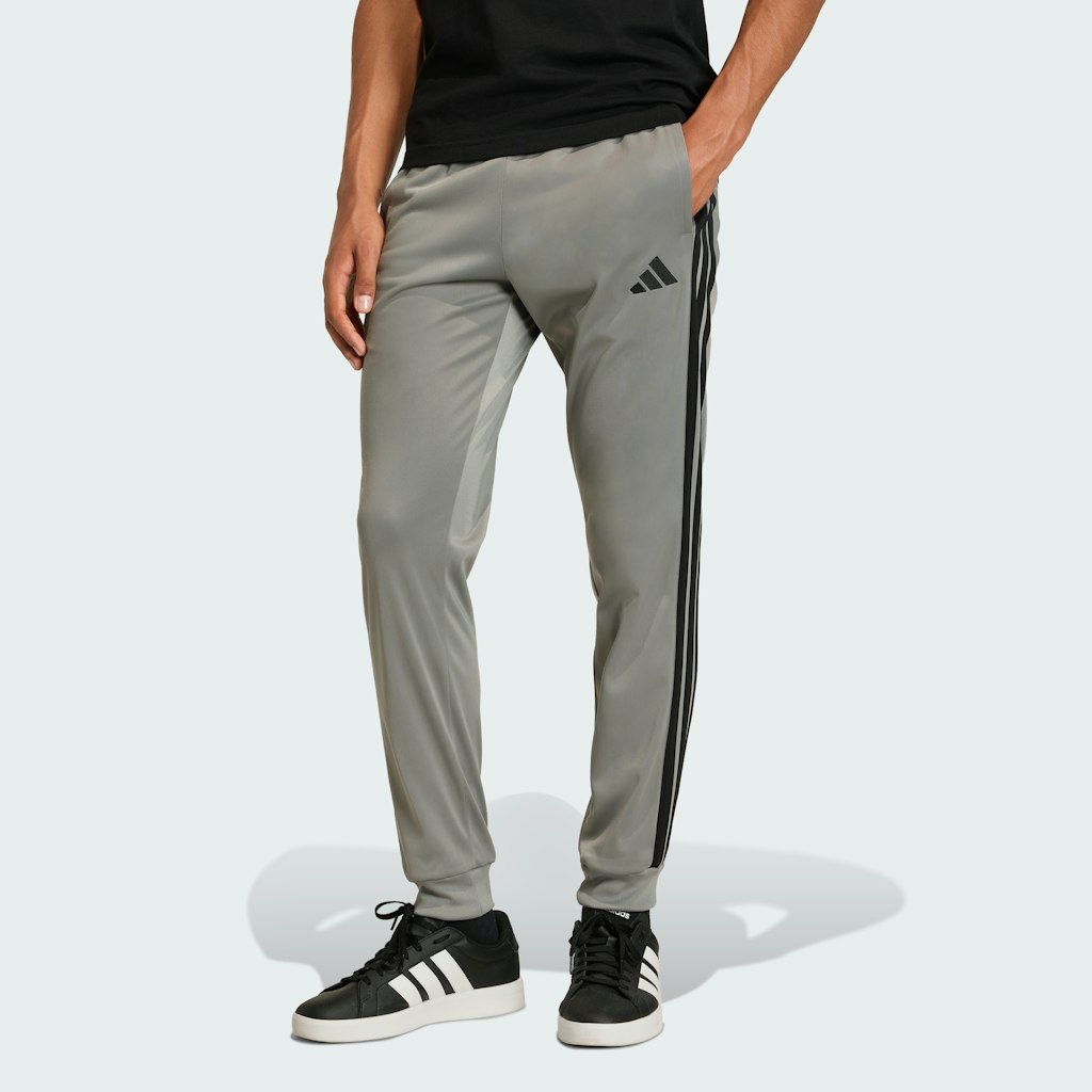 adidas Men's 3-Stripes Tricot Regular Tapered Track Pants: $12.50