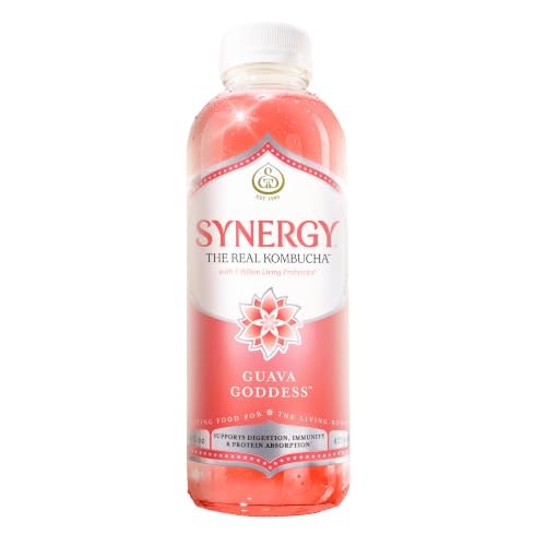 Synergy Guava Goddess 16-oz. Kombucha: $2.50 Synergy Guava Goddess 16-oz. Kombucha: $2.50