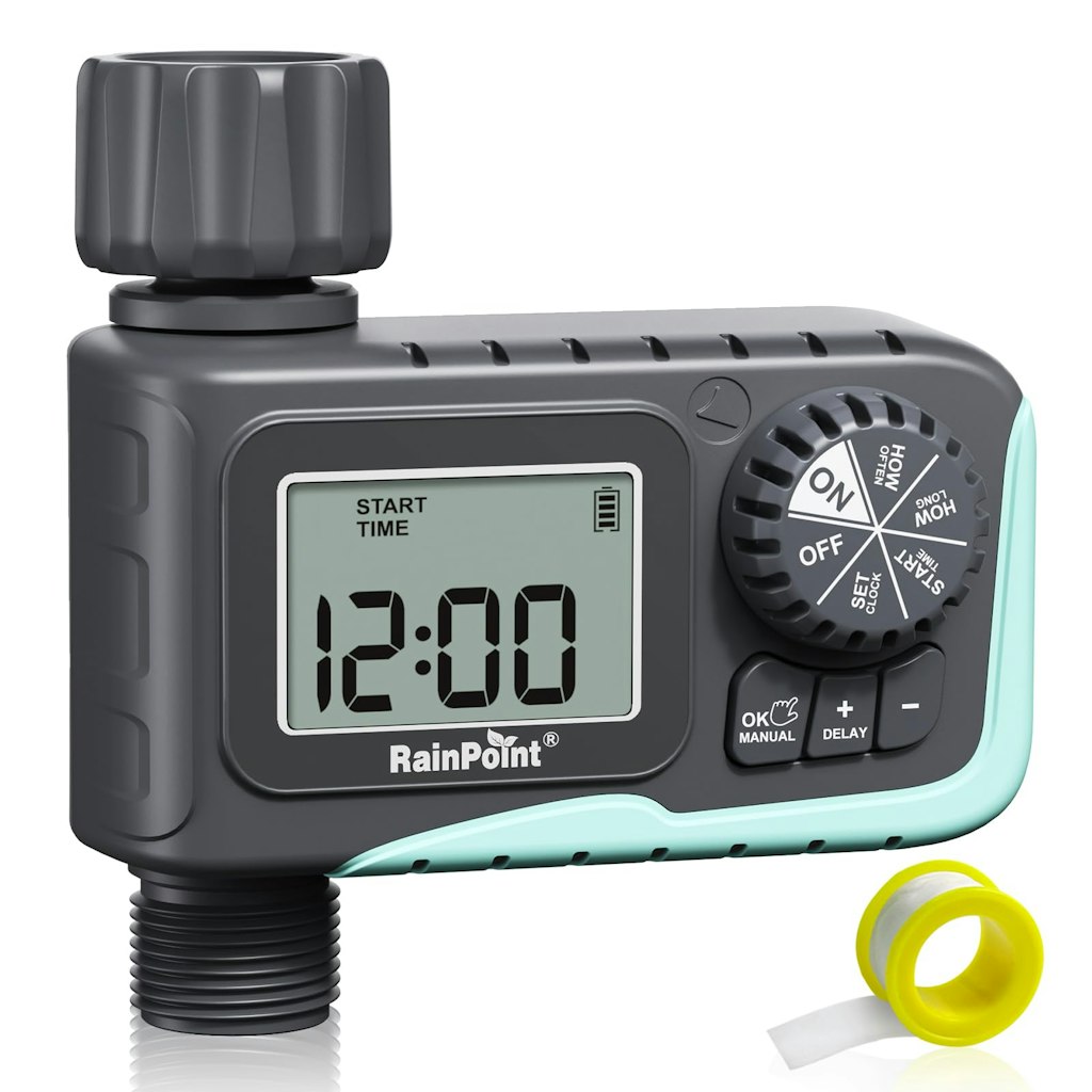 RainPoint Sprinkler Timer Outdoor Watering Irrigation Controller: $27 RainPoint Sprinkler Timer Outdoor Watering Irrigation Controller: $27
