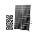 Vevor 30W Solar Powered Dual Fan w/ Adjustable Solar Panel for $25 + free shipping w/ Prime