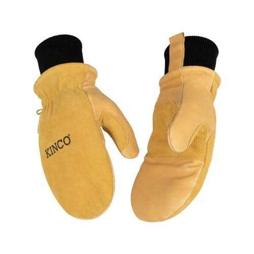 Kinco 901TW-S Women's Leather Work and Snowboarding Mitt: $38.40 Kinco 901TW-S Women's Leather Work and Snowboarding Mitt: $38.40