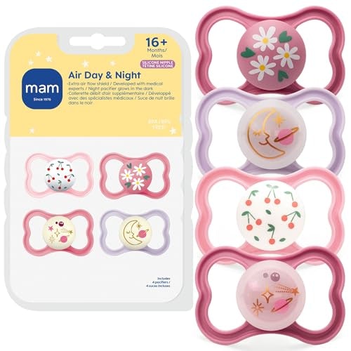 Mam Air 16+ Month Pacifier 4-Pack: $13.62 Mam Air 16+ Month Pacifier 4-Pack: $13.62