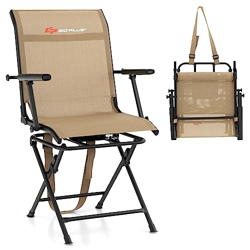 Goplus 360-Degree Swivel Folding Hunting Chair: $62.99 Goplus 360-Degree Swivel Folding Hunting Chair: $62.99
