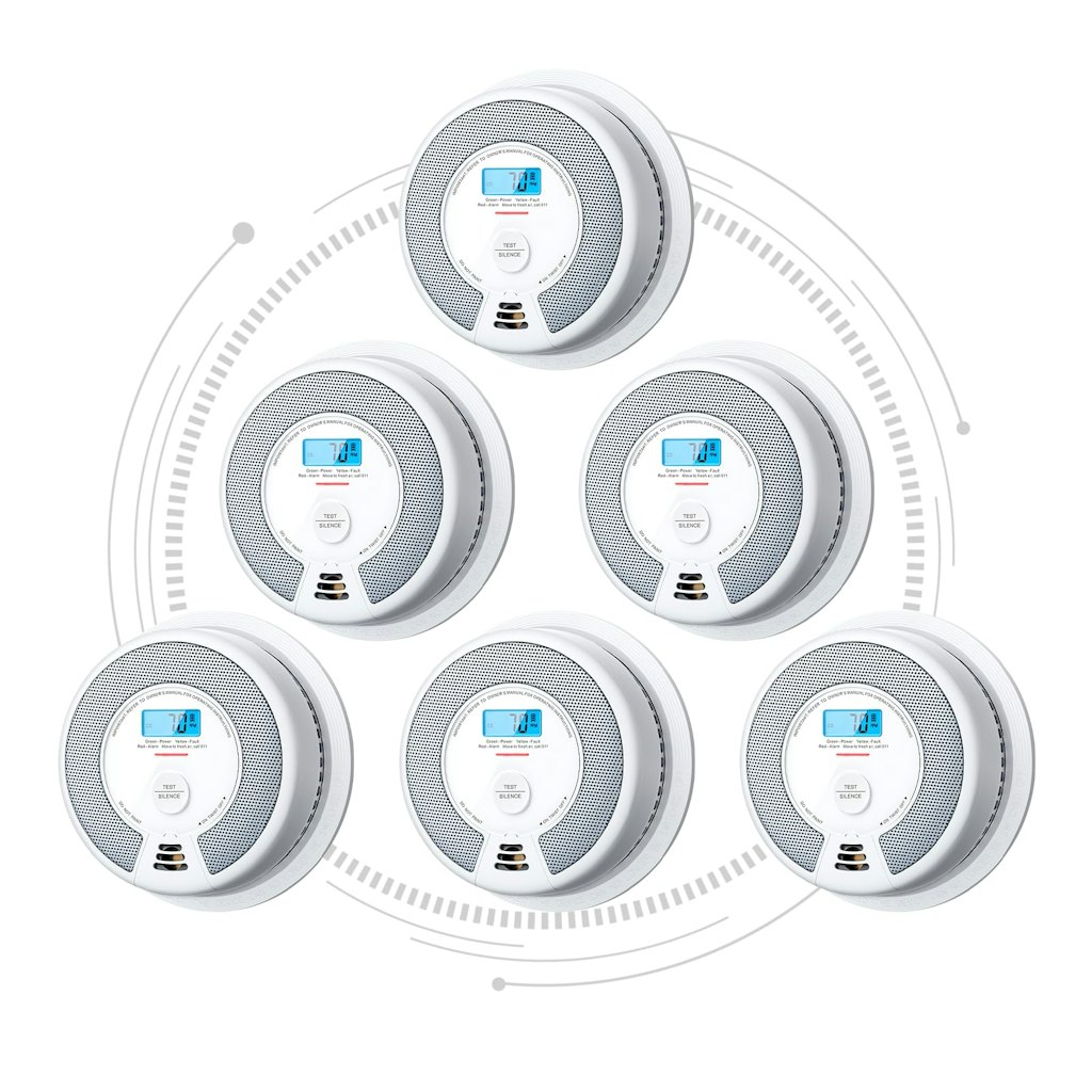 X-Sense SC07-W Wireless Interconnected Smoke & CO Detector 6-Pack: $237 X-Sense SC07-W Wireless Interconnected Smoke & CO Detector 6-Pack: $237