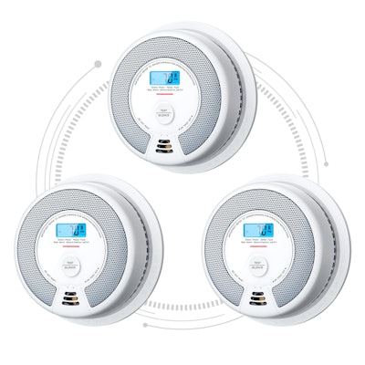X-Sense SC07-W Interconnected Smoke & CO Detector 3-Pack for $123 + free shipping