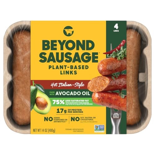 Beyond Meat Hot Italian Plant-Based Sausage 14oz: $8.16 Beyond Meat Hot Italian Plant-Based Sausage 14oz: $8.16
