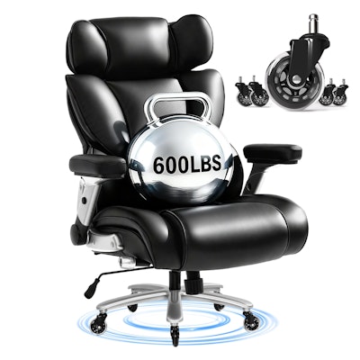 Flexispot Big & Tall 600lb PU Leather Office Chair for $230 + free shipping