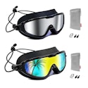 Aegend Kids Swim Goggles w/ Bungee Strap 2-Pack for $8 + free shipping w/ Prime