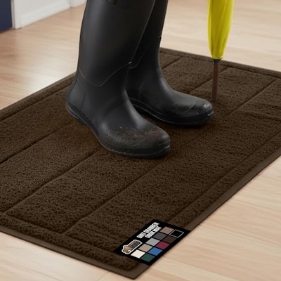 Gorilla Grip Dirt Grabber 47" x 35" Door Mat for $13 + free shipping w/ Prime