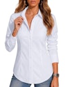 Bbibbi Women's Long Sleeve Button Down Shirt for From $11 + free shipping w/ Prime