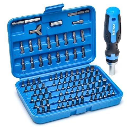 Neiko 101-Piece Security Bit Set and Ratcheting Screwdriver: $14.19 Neiko 101-Piece Security Bit Set and Ratcheting Screwdriver: $14.19