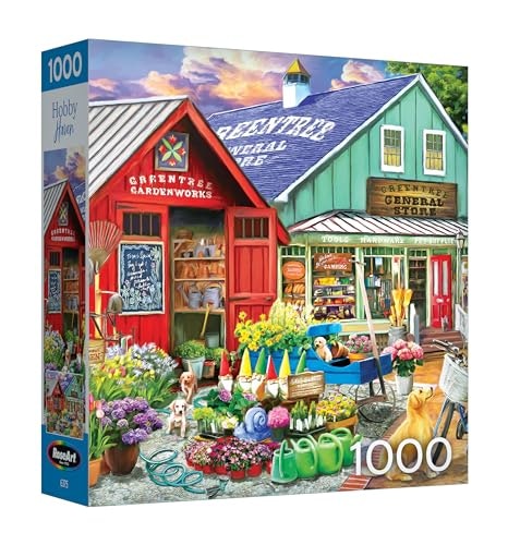 RoseArt Hobby Haven Greentree Garden Center 1000-Piece Jigsaw Puzzle: $7.28 RoseArt Hobby Haven Greentree Garden Center 1000-Piece Jigsaw Puzzle: $7.28