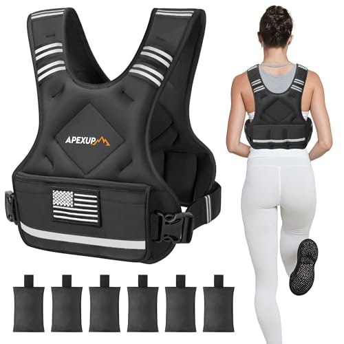 Apexup 12 to 18-lb. Adjustable Weighted Vest: $45.49 Apexup 12 to 18-lb. Adjustable Weighted Vest: $45.49
