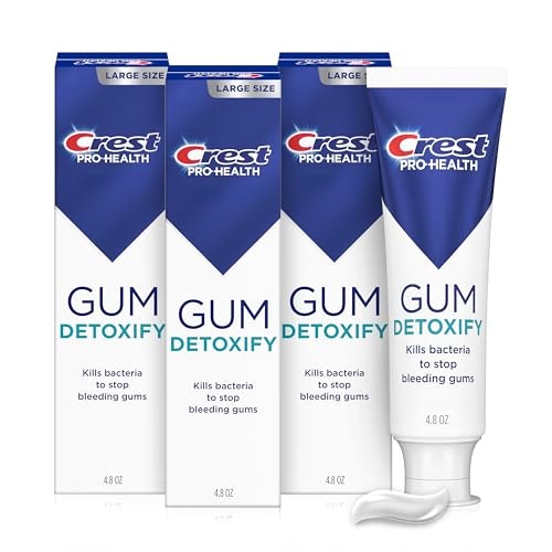 Crest Pro-Health Gum Detoxify Antibacterial Fluoride Toothpaste 3-Pack: $17.12 Crest Pro-Health Gum Detoxify Antibacterial Fluoride Toothpaste 3-Pack: $17.12