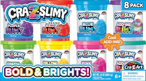 Cra-Z-Slimy Bold & Brite Premade Slime Set 8-Count: $8.64 Cra-Z-Slimy Bold & Brite Premade Slime Set 8-Count: $8.64