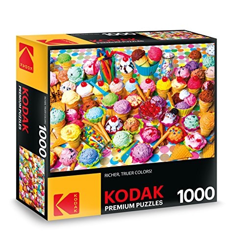 RoseArt Kodak Premium Ice Cream 1,000-Piece Jigsaw Puzzle: $7.64 RoseArt Kodak Premium Ice Cream 1,000-Piece Jigsaw Puzzle: $7.64