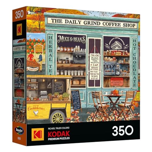 RoseArt 350-Piece Kodak The Daily Grind Jigsaw Puzzle: $9.01 RoseArt 350-Piece Kodak The Daily Grind Jigsaw Puzzle: $9.01