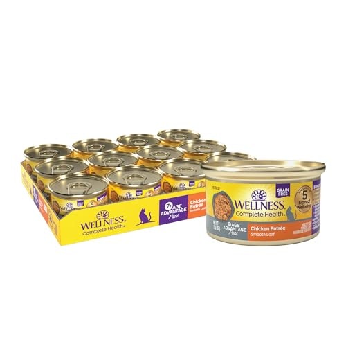 Wellness Complete Health Age Advantage Senior Chicken Entrée Wet Cat Food 24-Pack: $21.84 Wellness Complete Health Age Advantage Senior Chicken Entrée Wet Cat Food 24-Pack: $21.84