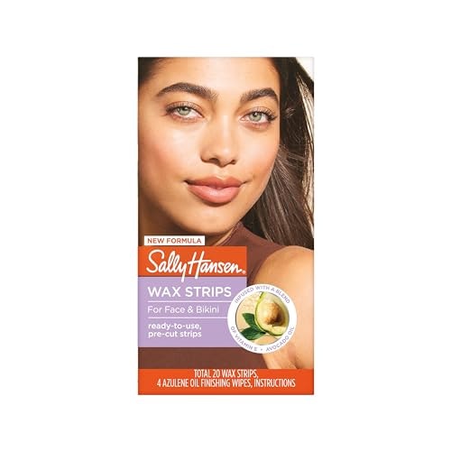 Sally Hansen Face and Bikini Wax Strips 20-Count: $4.97 Sally Hansen Face and Bikini Wax Strips 20-Count: $4.97