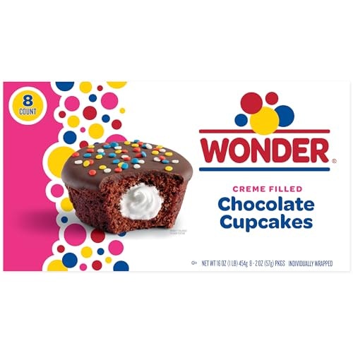 Wonder Crème Filled Chocolate Cupcakes 8-Pack: $2.48 Wonder Crème Filled Chocolate Cupcakes 8-Pack: $2.48