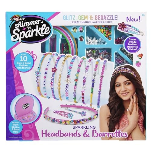 Cra-Z-Art Shimmer 'n Sparkle Sparkling Headbands and Barrettes Kit: $8.42 Cra-Z-Art Shimmer 'n Sparkle Sparkling Headbands and Barrettes Kit: $8.42