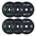 CAP 2" Olympic Bumper Plate 100-lb. Weight Set for $84 + free shipping