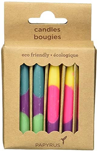 Papyrus Tie-Dye Birthday Candles 12-Count: $5.95