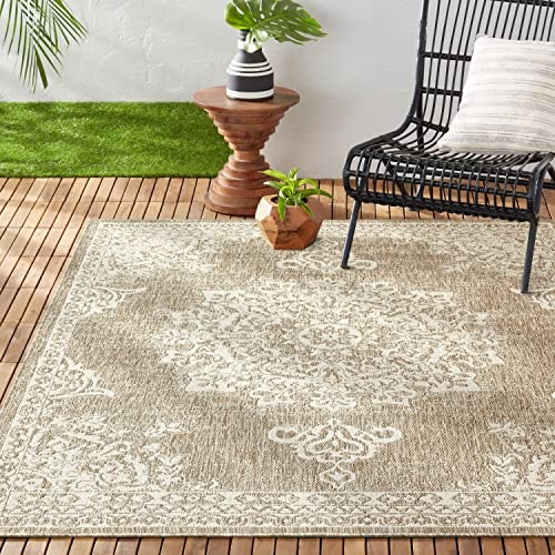 Nicole Miller 6'6"x9'2" Patio Country Azalea Medallion Area Rug: $81.61 Nicole Miller 6'6"x9'2" Patio Country Azalea Medallion Area Rug: $81.61