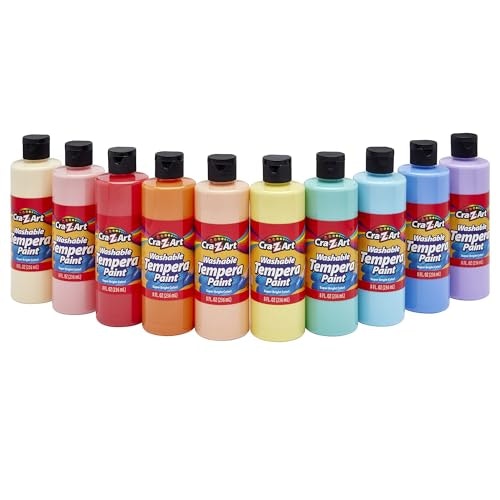 Cra-Z-Art Washable Tempera Paint 10-Pack: $12.05