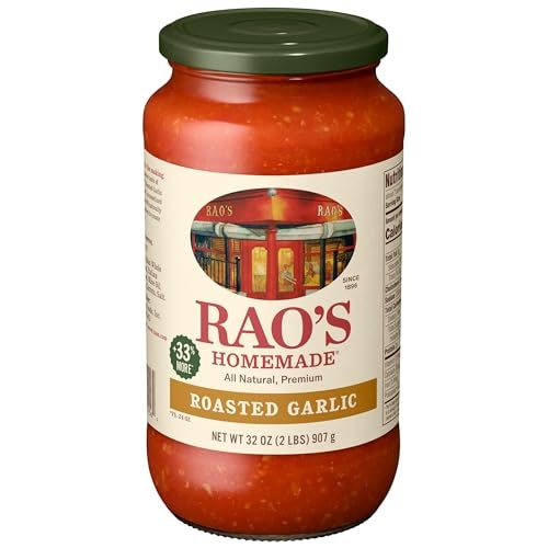 Rao's Roasted Garlic Pasta Sauce 32-oz.: $8.27 Rao's Roasted Garlic Pasta Sauce 32-oz.: $8.27