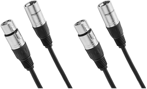 Amazon Basics XLR Microphone Cable 50-Foot 2-Pack: $35.88 Amazon Basics XLR Microphone Cable 50-Foot 2-Pack: $35.88