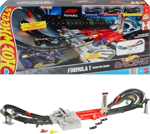 Hot Wheels Formula 1 Grand Prix Circuit and 3-Car Set: $34.99 Hot Wheels Formula 1 Grand Prix Circuit and 3-Car Set: $34.99