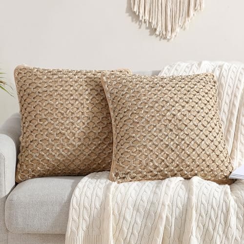 Boho Living 18x18-Inch White Throw Pillow Covers 2-Pack: $24.23 Boho Living 18x18-Inch White Throw Pillow Covers 2-Pack: $24.23