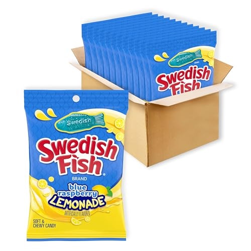 Swedish Fish Blue Raspberry Lemonade Gummy Candy 12-Pack: $18.41 Swedish Fish Blue Raspberry Lemonade Gummy Candy 12-Pack: $18.41