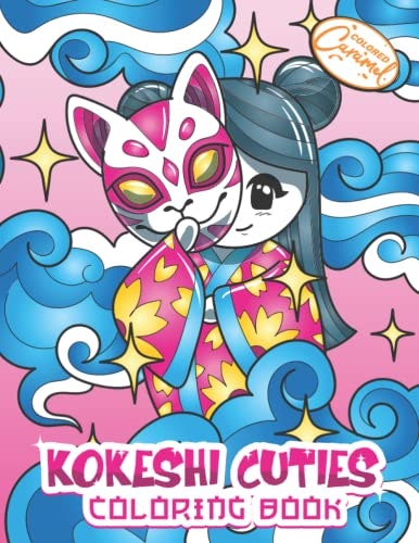 Kokeshi Cuties Coloring Book: $6.71 Kokeshi Cuties Coloring Book: $6.71