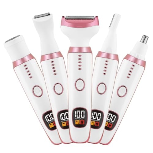 5-in-1 Electric Women's Bikini and Body Trimmer: $20.39
