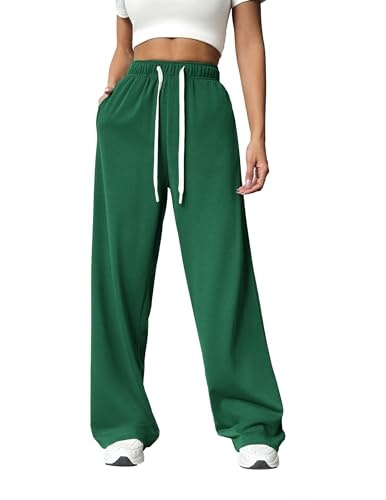 Pinspark Women's Wide Leg Sweatpants: $19.98 Pinspark Women's Wide Leg Sweatpants: $19.98