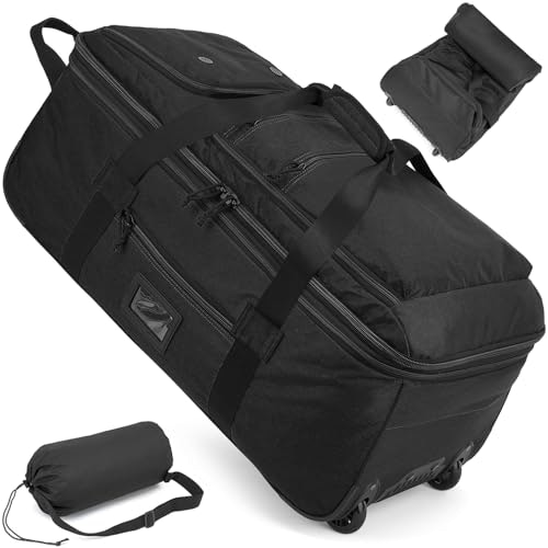 Taihoyin 30-inch Expandable Rolling Duffle Bag: $59.49