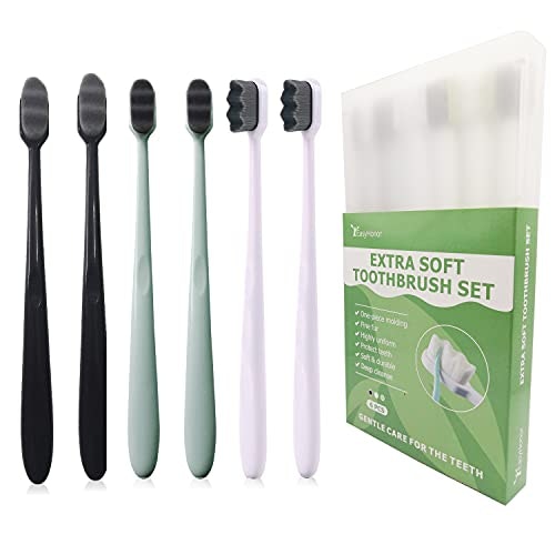 EasyHonor Micro-Nano Extra Soft Toothbrush 6-Pack: $8.49