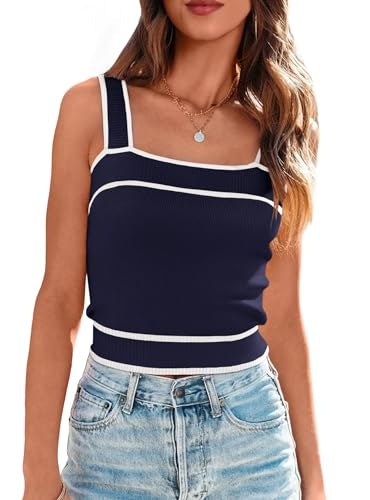 Nalanisa Women's Square Neck Knit Tank Top: $16.99 Nalanisa Women's Square Neck Knit Tank Top: $16.99