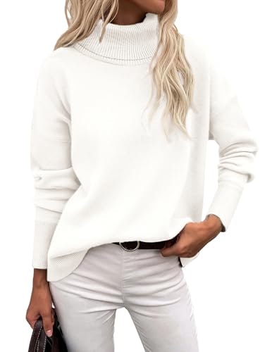 Zeagoo Women's Turtleneck Chunky Knitted Pullover: $32.47 Zeagoo Women's Turtleneck Chunky Knitted Pullover: $32.47