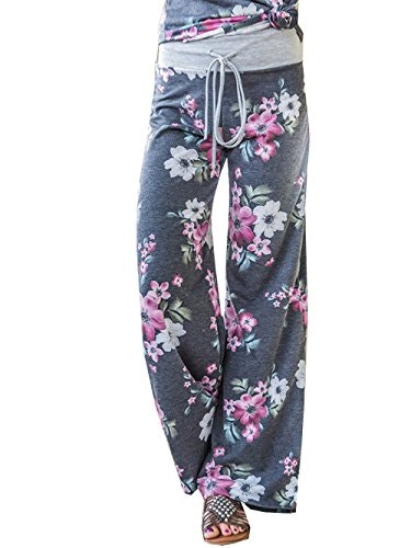 iChunhua Women's Floral Print Wide Leg Lounge Pants: $12.67 iChunhua Women's Floral Print Wide Leg Lounge Pants: $12.67