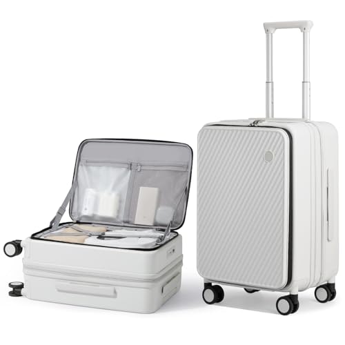 Mixi 20-Inch Expandable Carry-On Hard Shell Suitcase: $135.99 Mixi 20-Inch Expandable Carry-On Hard Shell Suitcase: $135.99