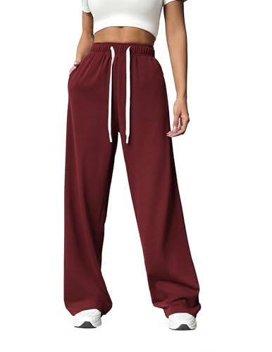 Pinspark Women's Wide Leg Sweatpants: $18.99 Pinspark Women's Wide Leg Sweatpants: $18.99