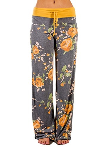 iChunhua Women's Floral Print Palazzo Lounge Pants: $12.67 iChunhua Women's Floral Print Palazzo Lounge Pants: $12.67