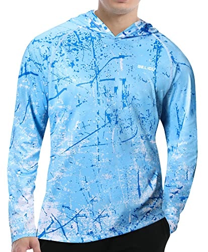 WeligU Men's UPF 50+ Sun Protection Hoodie: $14.99 WeligU Men's UPF 50+ Sun Protection Hoodie: $14.99