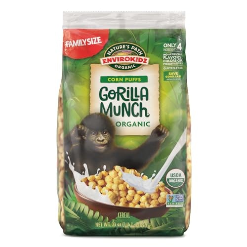 EnviroKidz Organic Gorilla Munch Cereal 23-oz: $7.57 EnviroKidz Organic Gorilla Munch Cereal 23-oz: $7.57