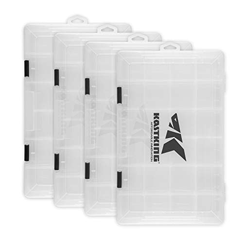 KastKing Plastic Fishing Tackle Organizer Box 2-Pack: $28.29