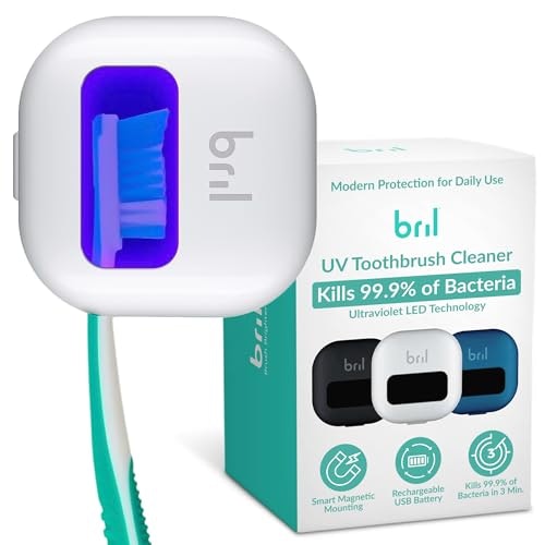 Bril UV-C Toothbrush Sanitizer and Holder: $24.64 Bril UV-C Toothbrush Sanitizer and Holder: $24.64