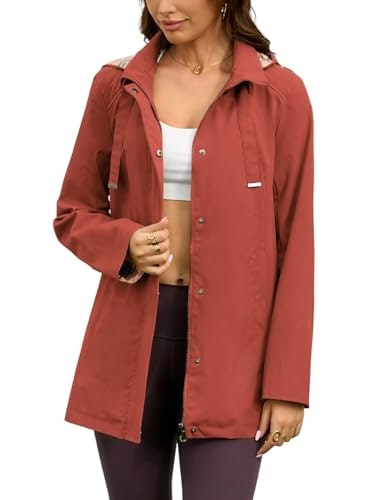 Modern Bubble Women's Long Hooded Rain Jacket: $38.73 Modern Bubble Women's Long Hooded Rain Jacket: $38.73